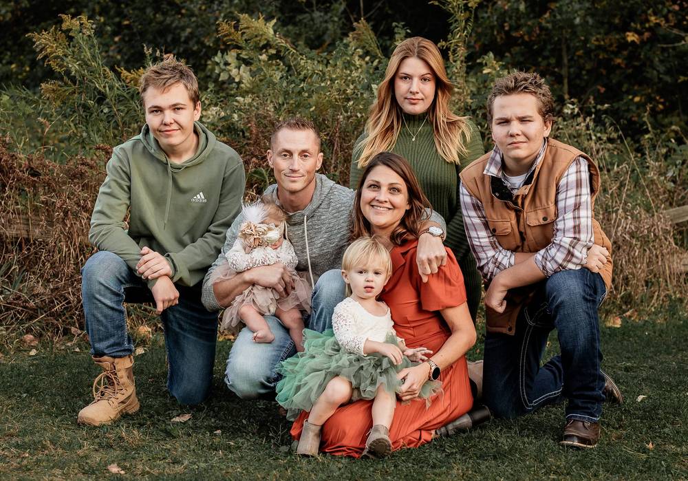 The Lewis family, owners of US Fence Pro