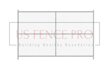 temporary fence image with US FENCE PRO Watermark
